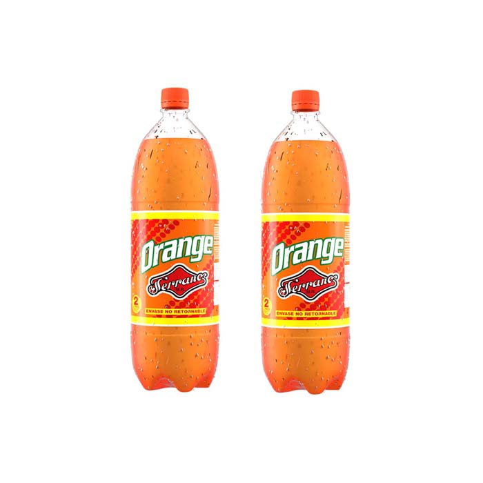 Bebida 2 lt Fruna Orange x6u
