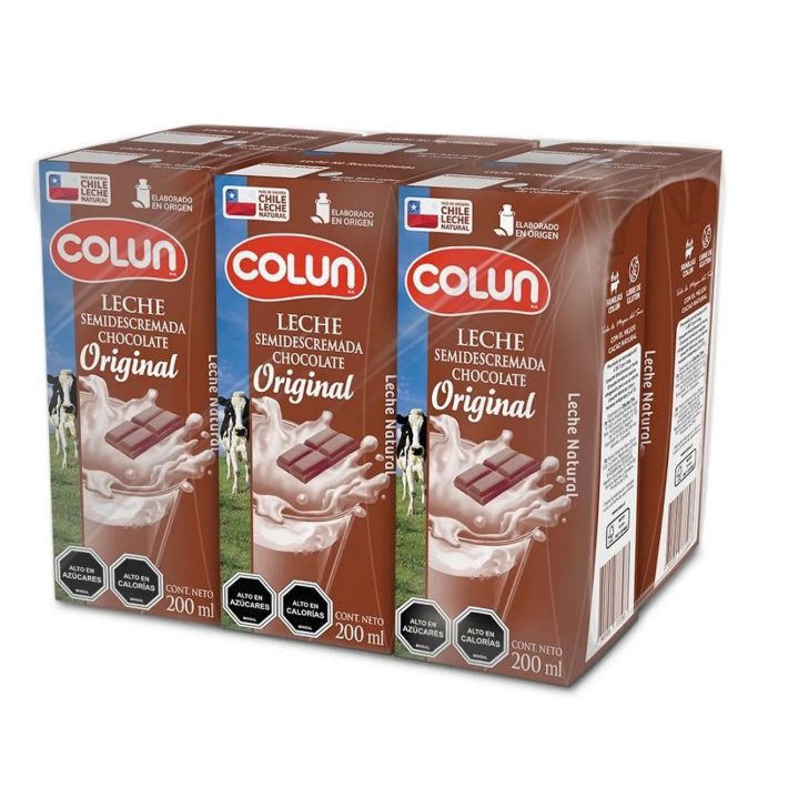 Leche Colun 200cc Chocolate x6u