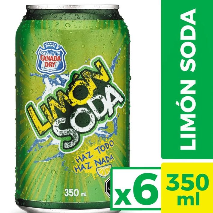 Limon Soda lata 350cc x6u