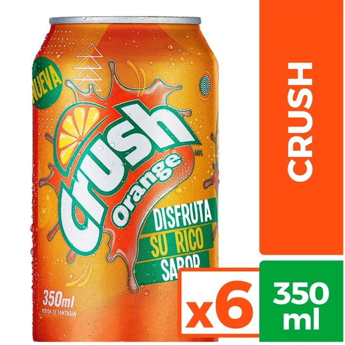 Orange Crush lata 350cc x6u